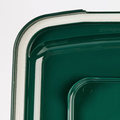 Airtight Dog/Cat Food Container with Wheels, Green