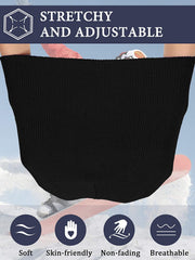 Warm Knitted Cuffed Beanie Hats Winter Cuff Skull Cap for Men Women, Classic Colors