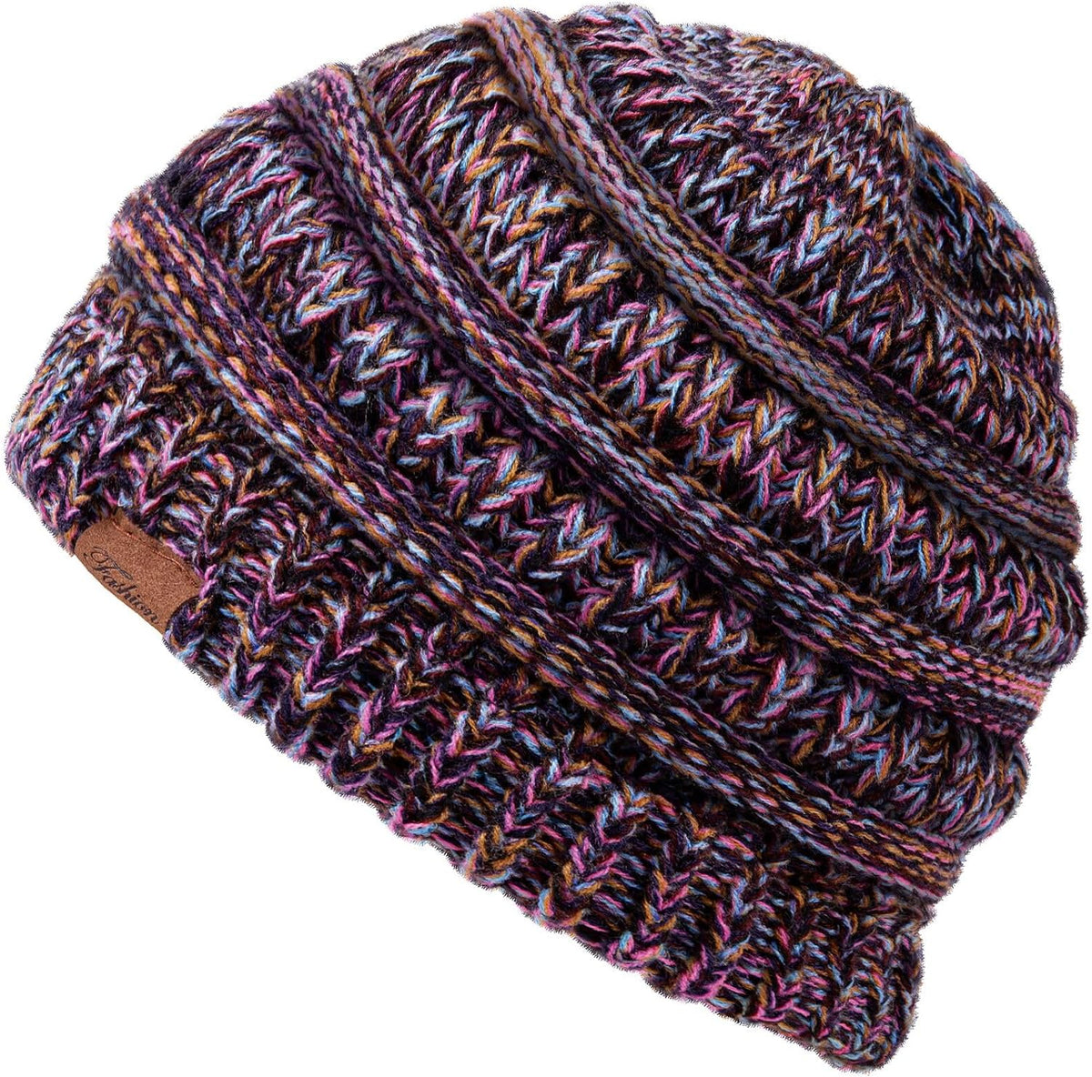 Hat for Women, Thick, Soft & Warm Winter Casual Knit Hat, Cute Stretch