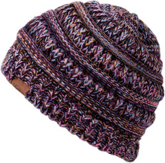 Hat for Women, Thick, Soft & Warm Winter Casual Knit Hat, Cute Stretch