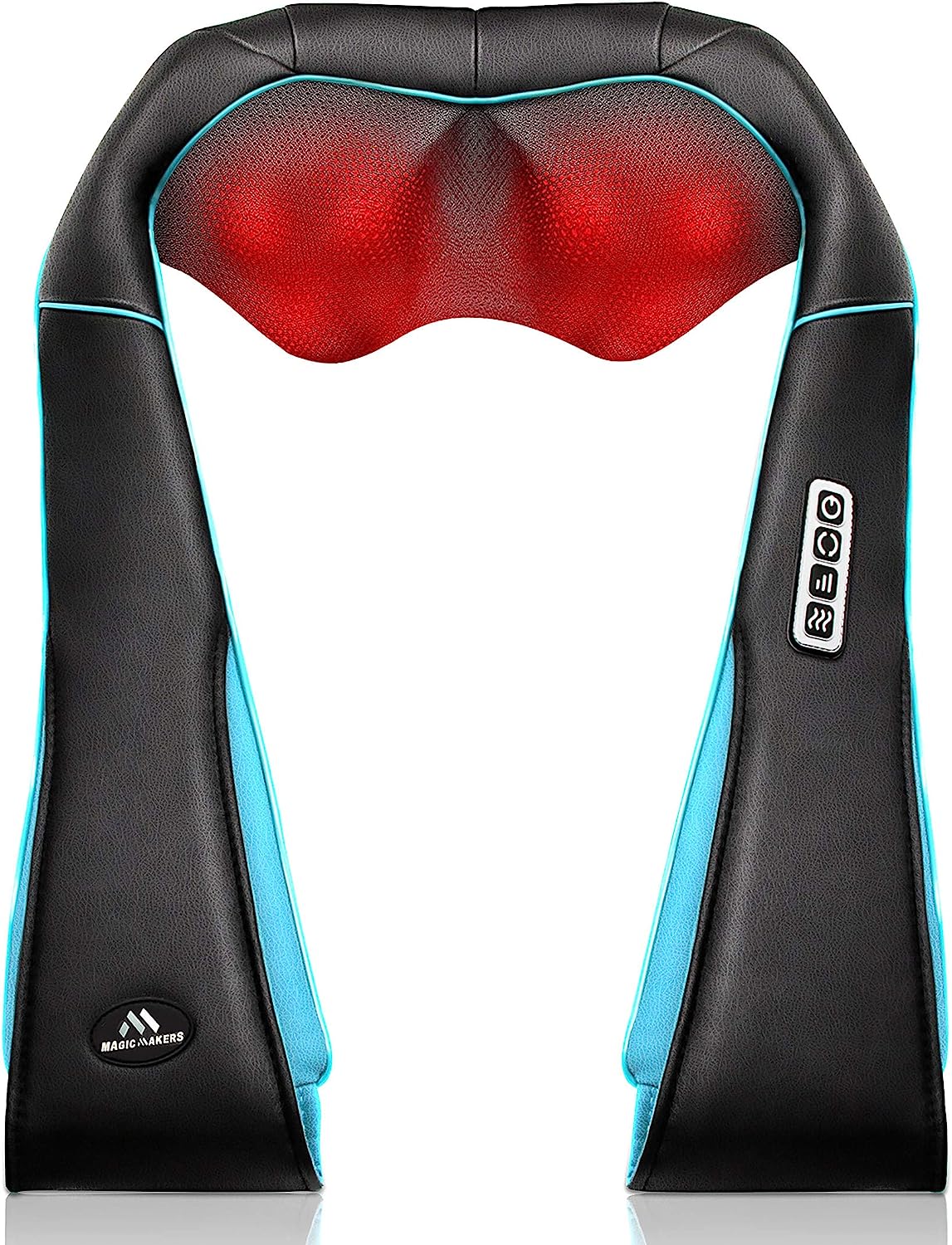 Massager with Heat - Deep Tissue Kneading Electric Back Massage for Neck, Back, Shoulder, Waist, Foot - Shiatsu Full Body Massage, Relax Gift for Her/Him/Friend/Dad/Mom
