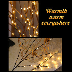 Warm White  Christmas LED Willow Branch Lamp Decoration