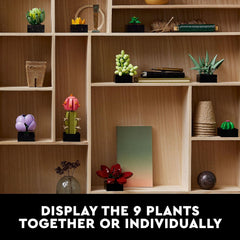 Artificial Plants Set for Adults, Home Decor, Birthday, Creative Housewarming Gifts, Botanical Collection, Flower Bouquet Kit