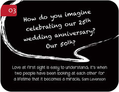 88 Great Conversation Starters for Husbands & Wives-Romantic Card Game for Married Couples