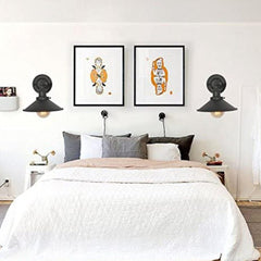 Plugin Wall Sconces  Lamps Set of 2