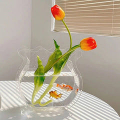 Acrylic Fishtail Shpae Vase