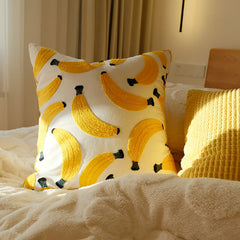 Banana Throw Pillow Cover