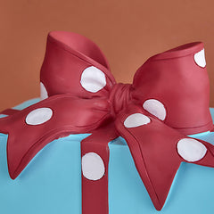Bowknot Polka Dot Tissue Storage Box