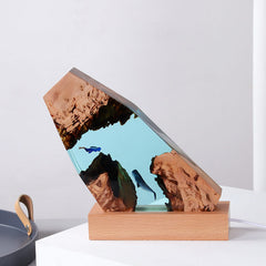 Cave Whale Diver Desktop Ornaments