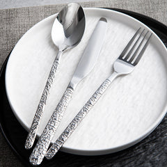 Exquisite Embossed Flatware 3Pcs Set