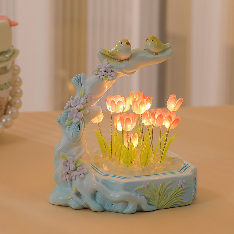 Flower&Bird Tulip Night Light