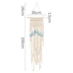 Hand Woven Tassel Wall Hanging