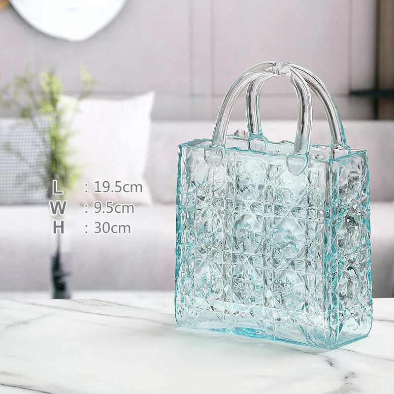 Handbag Glass Vase