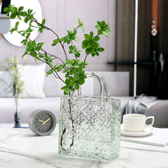 Handbag Glass Vase