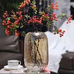 Ice Flower Glass Vase
