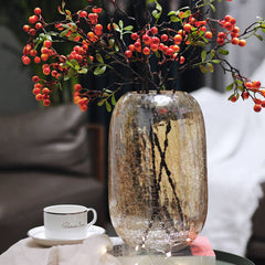 Ice Flower Glass Vase