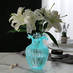 Luminous Glass Vase