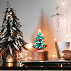 Mini Acrylic Christmas Tree Ornaments