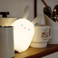 Cartoon Rabbit Silicone Night Light