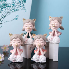 Bubble Hide and Seek Girl Decoration
