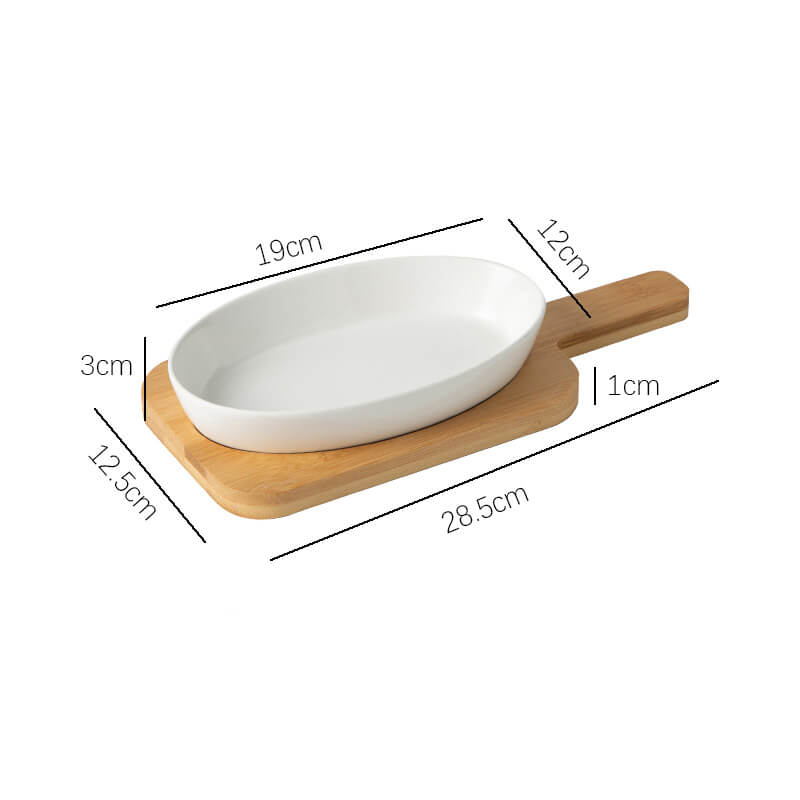 Oval Ceramic Baking Dish