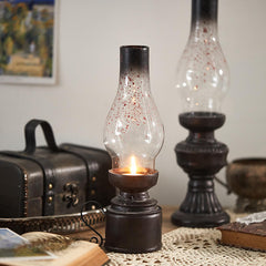 Retro Kerosene Shaped Glass Candle Holder