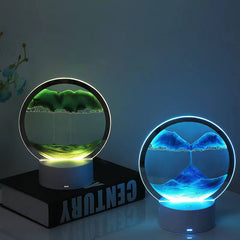 Sand Painting Table Lamp