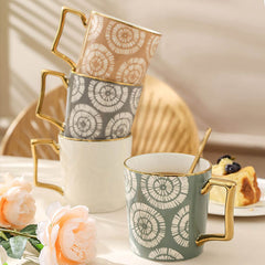 Tie-dye Print Ceramic Mug