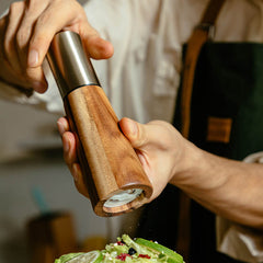 Vintage Wooden Pepper Grinder