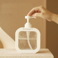White Simple Soap Dispenser