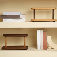 Wooden Jewelry Desktop Storage Rack