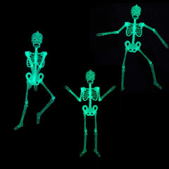 60 inch Halloween Hanging Luminous Skeleton Decoration