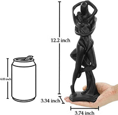 Romantic Couple Art Dancing Sculpture