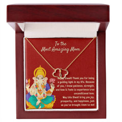 Special Diwali Sale! To My Amazing Mom Diwali Ganesh Blessing Everlasting Love Necklace