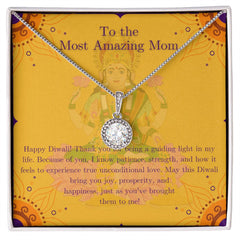To My Amazing Mom Diwali Eternal Hope Necklace