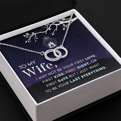 To My Wife The Perfect Pair Necklace, Perfect for Valentines Day