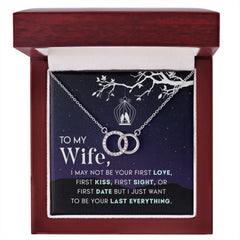 To My Wife The Perfect Pair Necklace, Perfect for Valentines Day