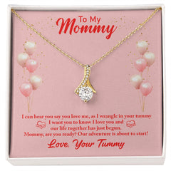 To my mommy-I can hear you Alluring Beauty Necklace