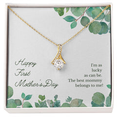 Happy First Mother's Day Alluring Beauty Necklace