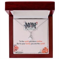 to the world you are a mother Alluring Beauty Necklace