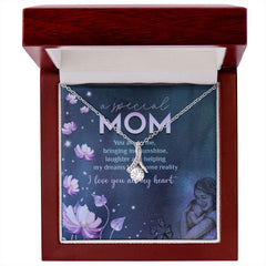 Message Card Mother day -6 Alluring Beauty Necklace