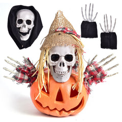 6 Pcs Halloween Skeleton Stakes Outdoor Decorations