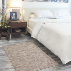 Indoor/Outdoor Modern Solid Beige 3' x 5' Area Rug
