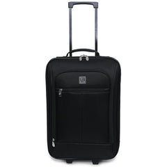 Pilot Case 18" Softside Carry-on Luggage, Black