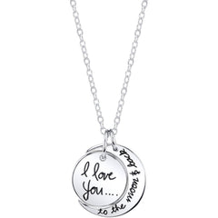 "I Love You to the Moon & Back" Necklace for Women