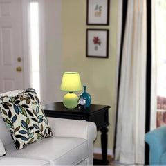 Mini Ceramic Globe Table Lamp