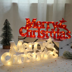 LED Christmas Letters Night Light