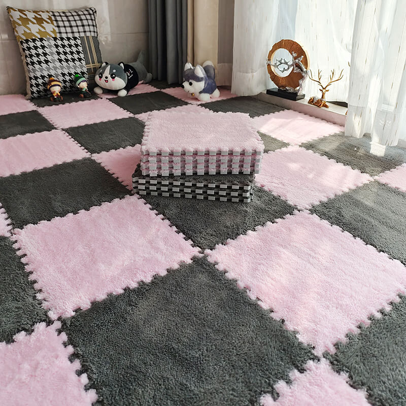 DIY Patchwork Floor Mats