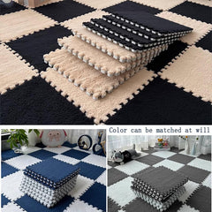 DIY Patchwork Floor Mats