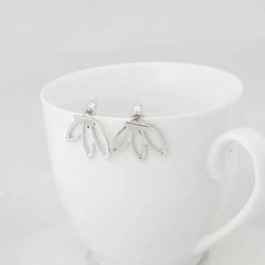 Jewelry fashion Brincos pierced lotus lady Stud Women Ear
